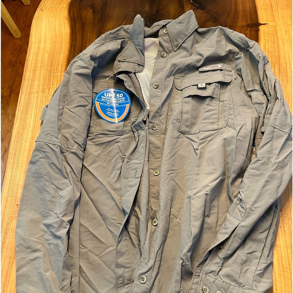 Columbia button down shirt